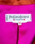 Yves Saint Laurent Rive Gauche Vintage Bolero in Glanzoptik