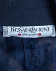 Yves Saint Laurent Ausgefallener Vintage-Blazer aus transparenter Spitze