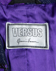 Versus Versace Einreihiger Vintage Lurex-Blazer