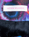 Matthew Williamson Aufwändig gestaltetes Mini-Kleid mit auffälligem Psychedelic-Print