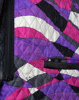Emilio Pucci Vintage Steppjacke mit aufwändigem Print im Signature-Design