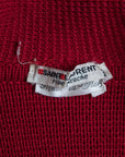 Yves Saint Laurent Rive Gauche Vintage Cardigan mit Kragen