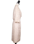 Pierre Balmain Vintage Set aus Kleid & Bolero-Jäckchen aus Spitze
