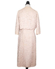 Pierre Balmain Vintage Set aus Kleid & Bolero-Jäckchen aus Spitze