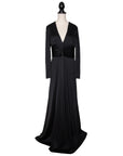 Louis Féraud Vintage Abendkleid mit V-Ausschnitt