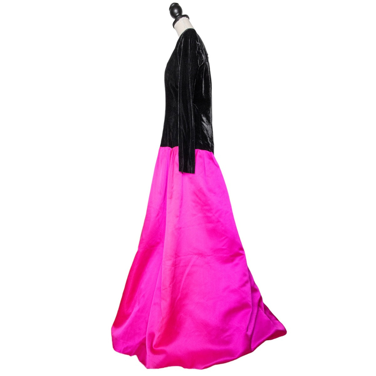 Yves Saint Laurent Rive Gauche vintage evening dress in two-tone desig Style Definery Yves Saint Laurent Rive Gauche vintage evening dress in two-tone desig Style Definery