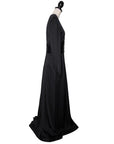 Louis Féraud Vintage Abendkleid mit V-Ausschnitt