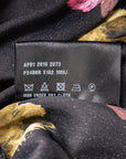 Prada Gesmoktes Kleid mit Blumenprint