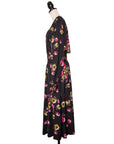 Prada Gesmoktes Kleid mit Blumenprint