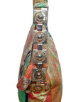 Versace Vintage Schultertasche mit Signature-Print und goldenen Medusa-Details