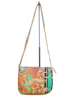Versace Vintage Schultertasche mit Signature-Print und goldenen Medusa-Details