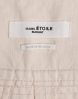 Isabel Marant Étoile Weite Cropped Jeans mit aufgesetzten Taschen