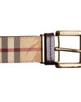 Burberry Karierter Gürtel im klassischen Signature Design