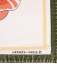 Hermès Zehn Vintage Platzsets im floralen Design