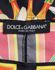 Dolce & Gabbana Minikleid im Tunikastil mit Spitzendetails