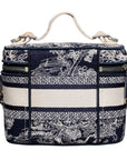 Christian Dior Travel Vanity Schultertasche in Oblique Canvas