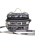 Christian Dior Travel Vanity Schultertasche in Oblique Canvas