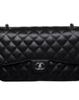Chanel Caviar Jumbo Timeless Flap Bag