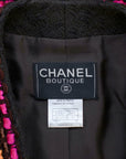 Chanel Taillierter Vintage Blazer mit aufwändigen Zierelementen und aufgesetzten Taschen