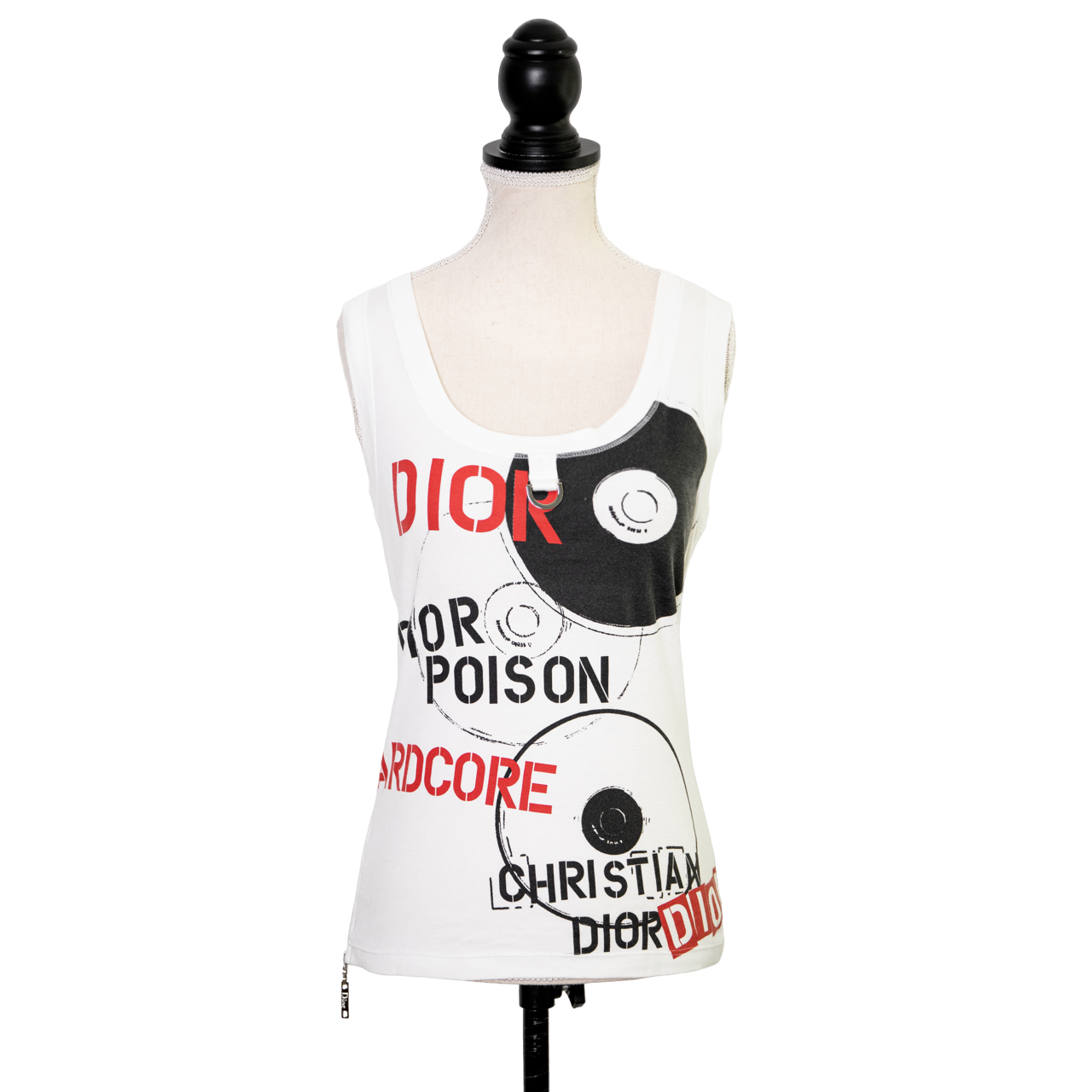 Christian Dior tank top with Dior Poison print – Style Definery