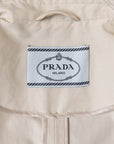 Prada Zeitloser Kurz-Trench