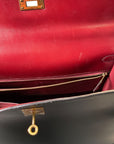 Hermès Seltene Vintage Kelly Bag 35 mit Schulterriemen