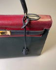 Hermès Seltene Vintage Kelly Bag 35 mit Schulterriemen