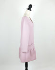 Victoria Victoria Beckham Minikleid aus Wolle mit aufgesetzten Taschen