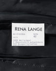 Rena Lange Eleganter Vintage Blazer mit Samtdetails