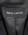 Rena Lange Eleganter Vintage Blazer mit Samtdetails