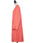 Hermès Vintage Kleid im Kimono-Stil mit Signature-Knöpfen