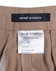 René Storck 7/8 Bundfaltenhose aus Baumwolle