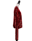 Giacobino Pailletten Oberteil im Oversize Stil