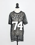 Givenchy Oversized Favelas 74 T-Shirt aus Spitze