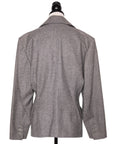 Alaïa Asymmetrisch geknöpfter Blazer aus Wolle