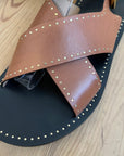 Isabel Marant Sandalen mit breiten Riemen und Nieten