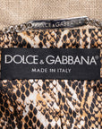 Dolce & Gabbana Gerade geschnittene Leinenjacke mit Fransendetails und innenliegenden Ösenverschlüssen