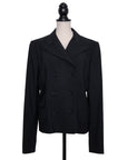 Dolce & Gabbana Klassischer doppelreihiger Vintage Blazer mit Signature-Innenfutter