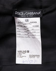 Dolce & Gabbana Satinjacke mit aufwändigen Spitzendetails