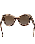 Fendi Cateye sunglasses in a leopard look