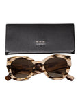 Fendi Cateye sunglasses in a leopard look