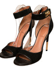 Givenchy Ankle Strap Sandalen mit goldenem Absatz