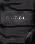 Gucci goatskin coat in oversize style