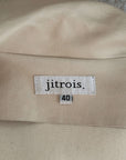 Jitrois biker style leather jacket