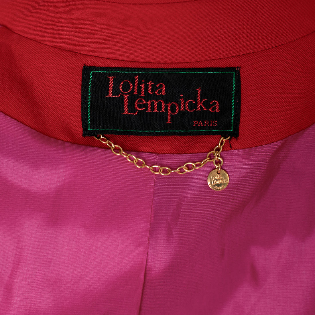 Lolita Lempicka Vintage Two Tone Blazer mit ausgefallenen Knöpfen