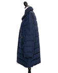 Moncler Dunkelblauer Daunenmantel