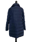 Moncler Dunkelblauer Daunenmantel