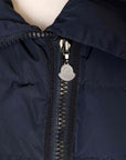 Moncler Dunkelblauer Daunenmantel