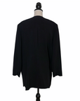 N.N. Abendjacke mit aufgesetzten Taschen mit Brokatdetails