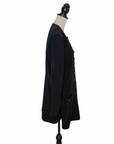 N.N. Abendjacke mit aufgesetzten Taschen mit Brokatdetails
